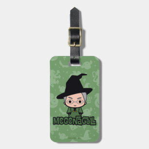 Professor McGonagall Cartoon Art Gepäckanhänger