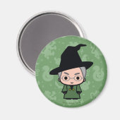 Professor McGonagall Cartoon Art Magnet (Vorderseite/Rückseite)
