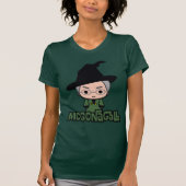 Professor McGonagall Cartoon Art T-Shirt (Vorderseite)