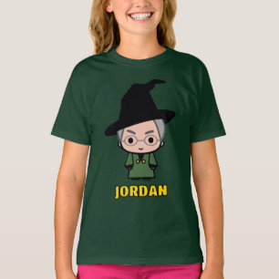 Professor McGonagall Cartoon-Charakter-Kunst T-Shirt