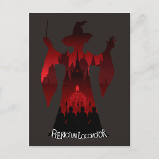 Professor McGonagalls Statue Army Harry Potter-| Postkarte