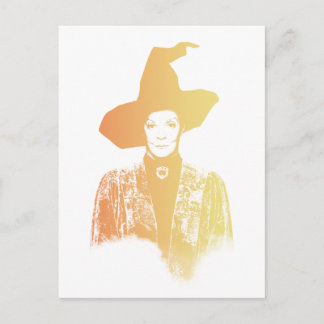 Professor Minerva McGonagall Postkarte