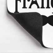 Professor Prof. de Francais, Französischer Lehrer Mousepad (Ecke)