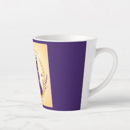 Professor Purr-Ple™ Latte-Tasse – Bleib neugierig Milchtasse