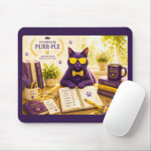 Professor Purr-Ple™ Mauspad (Mit Mouse)