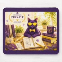 Professor Purr-Ple™ Mauspad