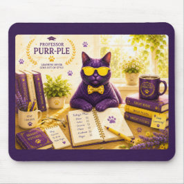 Professor Purr-Ple™ Mauspad