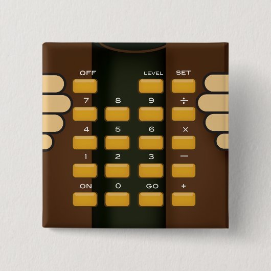 Professor Rechner Button (Vorderseite)