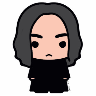 Professor Snape Cartoon Art Fotoskulptur Schlüsselanhänger