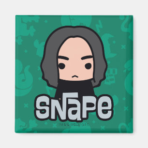 Professor Snape Cartoon Art Magnet
