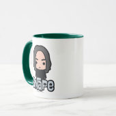Professor Snape Cartoon Art Tasse (Vorderseite Links)