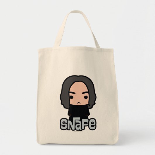 Professor Snape Cartoon Art Tragetasche (Vorne)