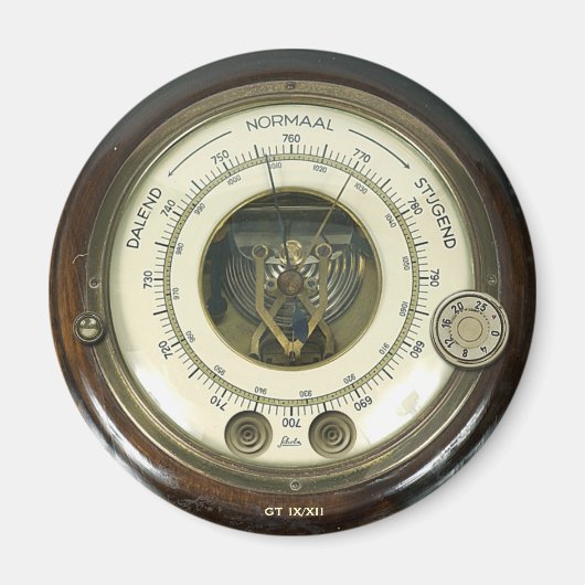 Professor Temples Baraethiometer-Magnet Magnet (Vorne)