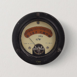 Professor Temples Raytheometer-Anstecknadel Button