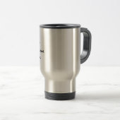 Professor Travel Mug Reisebecher (VorderseiteRechts)