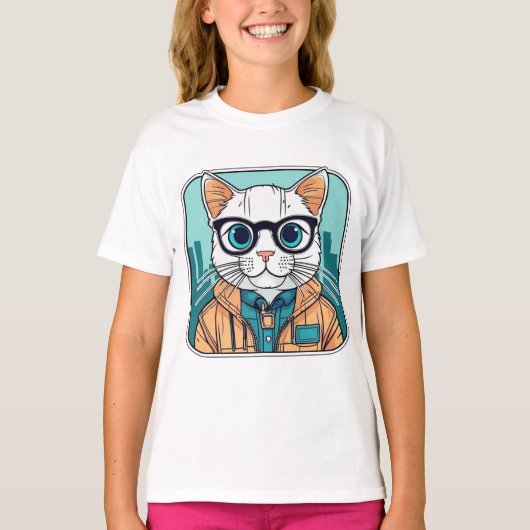 Professor Whiskers T - Shirt (Vorderseite)