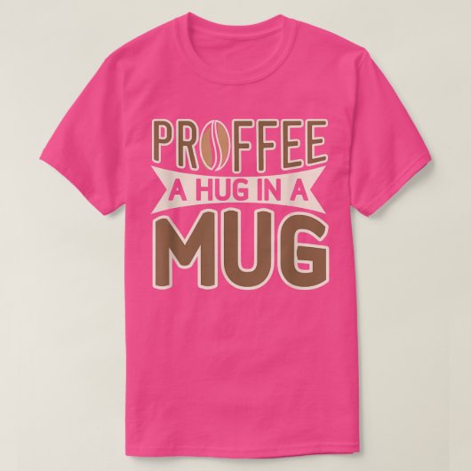 Proffeinprotein und Kaffee240 T-Shirt (Design vorne)