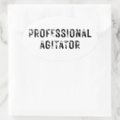 PROFI-AUFWIEGLER OVALER AUFKLEBER (Tasche)