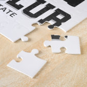 Profi-Boxer ADD NAME Rote Handschuhe Boxring Train Puzzle (Seite)