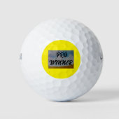 Profi-Gewinner Golfball (Vorderseite)