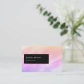 Profi Modern Beach Visitenkarte (Stehend Vorderseite)