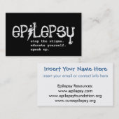 Profil-/Befürwortungskarte Visitenkarte (Vorne/Hinten)