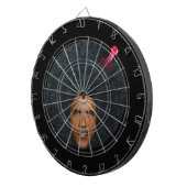 "Profil-" Bullauge Präsidenten-Barack Obama Dartscheibe (Vorderseite rechts)