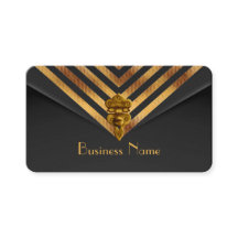 Profil Business Gold Schwarz Velourstreifen
