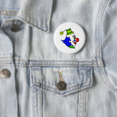 Profil-Clown-Kopf Button (Beispiel)