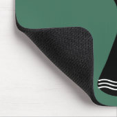 Profil der abstrakten Amerikanerin Mousepad (Ecke)