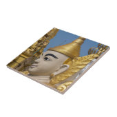 Profil der Buddha-Statue Fliese (Seite)