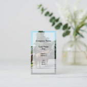 Profil der montierten Polizei Visitenkarte (Stehend Vorderseite)