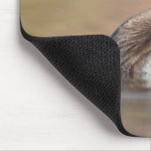 Profil der weiblichen Canvasback-Ente Mousepad (Ecke)
