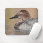 Profil der weiblichen Canvasback-Ente Mousepad (Mit Mouse)