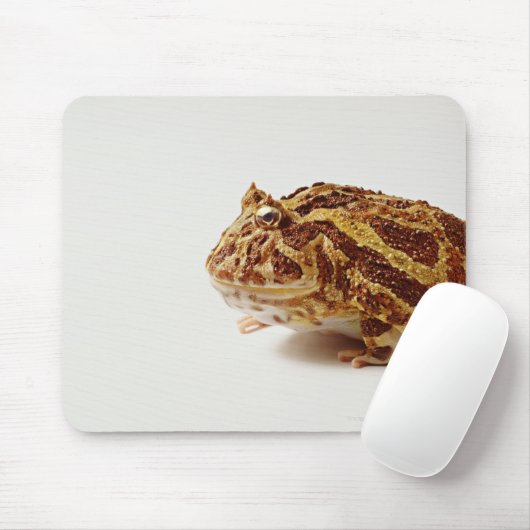 Profil des argentinischen Horned Frogs Mousepad (Mit Mouse)