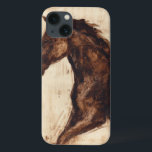 Profil des braunen Wildpferdes Case-Mate iPhone Hülle<br><div class="desc">Die Schönheit dieses dunklen Pferdes wird perfekt durch zwei einfache Farben eingefangen: Braun und Beige und die Schärfe der Farbe,  die in diesem Bild verwendet wird,  macht es noch realistischer. Dieser zeitgenössische Kunstdruck,  der ein Profil eines braunen Hengstes darstellt,  verleiht jedem Wohnzimmer,  Esszimmer oder Schlafzimmer Charakter.</div>