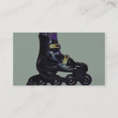Profil des Inline-Skateschuhes Visitenkarte (Rückseite)