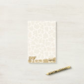 Profil des Kuhs - Anmerkungen Post-it Klebezettel (Auf Schreibtisch)