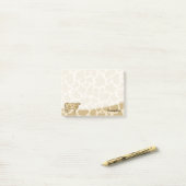 Profil des Kuhs - Anmerkungen Post-it Klebezettel (Auf Schreibtisch)