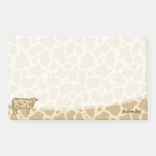 Profil des Kuhs - Anmerkungen Post-it Klebezettel (Vorderseite)