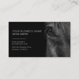 Profil des Personalisierten Pferdes Visitenkarte