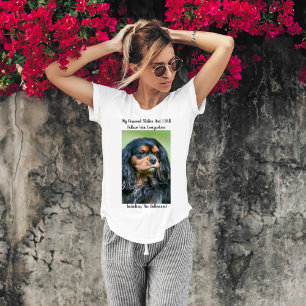 Profil des persönlichen Stalkers eines Cavalier Ki T-Shirt