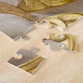 Profil einer Buddha-Statue Puzzle (Seite)