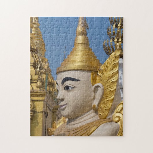 Profil einer Buddha-Statue Puzzle (Vertikal)
