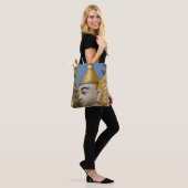 Profil einer Buddha-Statue Tasche (Am Model)