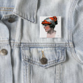Profil einer Frau Button (Beispiel)