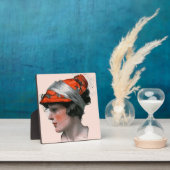 Profil einer Frau Fotoplatte (InSitu)