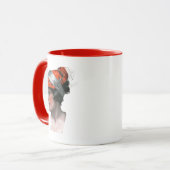 Profil einer Frau Tasse (Vorderseite Links)