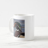 Profil einer Holzente Kaffeetasse (Vorderseite Links)