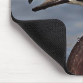 Profil einer Holzente Mousepad (Ecke)